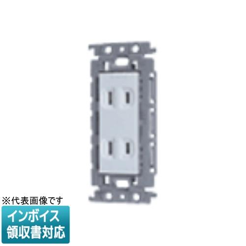 [法人限定] WTF15024WK ホワイト パナソニック 埋込ダブルコンセント 絶縁枠付 [ WT...