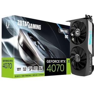 ZOTAC GAMING GeForce RTX 4070 Twin Edge OC ZT-D40700H-10M [PCIExp 12GB]｜light-hikari