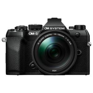 OM SYSTEM OM-5 Mark II OM-5 Mark II 14-150mm IIレンズキット ブラックの商品画像
