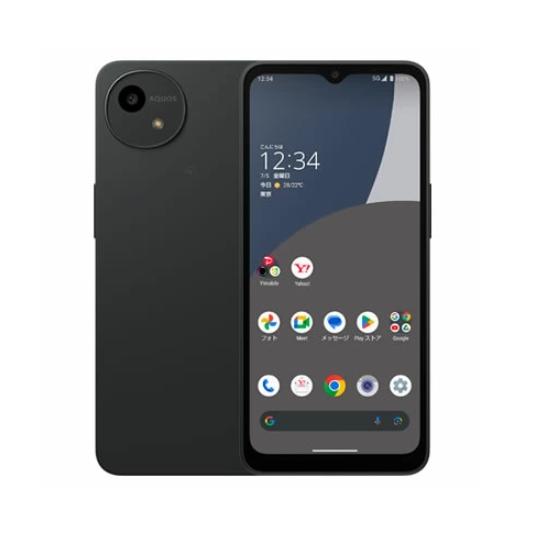 「新品-SIMロック解除済」AQUOS wish4 A402SH Y!mobile [ブラック] 白...