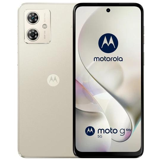 「新品-SIMロック解除済」 moto g64y 5G 4GB+128GB Y!mobile [バニ...