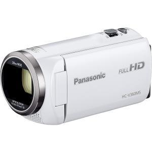 「訳あり品-外装箱傷あり」新品 Panasonic パナソニック ビデオカメラ HC-V360MS-...