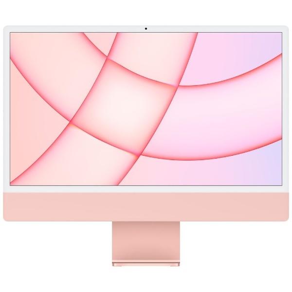 iMac 24インチ Retina 4.5K MGPN3J/A [ピンク]