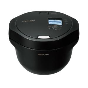 「訳あり品-外装箱傷あり」新品 SHARP ヘルシオ ホットクック KN-HW24G-B [プレミアムブラック] 電気圧力鍋の商品画像