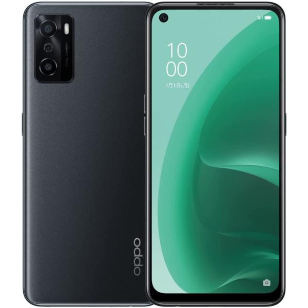 OPPO A55s 5G 楽天モバイル [ブラック]  白ロム スマートフォン