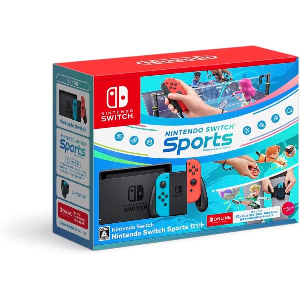 「訳あり品-外装箱傷あり」新品 Nintendo Switch Sports セット【Nintend...