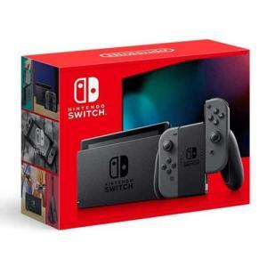 「新パッケージ」Nintendo Switch グレー HAD-S-KAAAH  ※量販店舗印付の場合があります、商品情報ご覧ください。｜らいぶshop