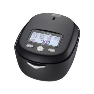タイガー 土鍋圧力IH炊飯ジャー(5．5合) エボニーブラック JRX-G100 タイガー 炊飯器 5.5合炊き 土鍋圧力IHジャー炊飯器 炊きたて 土鍋ご泡
