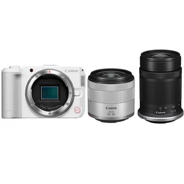 「訳あり品-外装箱傷あり」新品 デジタル一眼カメラ Canon EOS R50 V ダブルズームキッ...