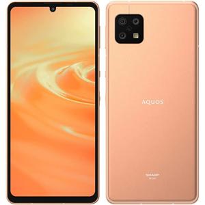 「新品-SIMロック解除済」AQUOS sense6s SH-RM19s 64GB 楽天モバイル [ライトカッパー]  白ロム スマートフォン｜らいぶshop