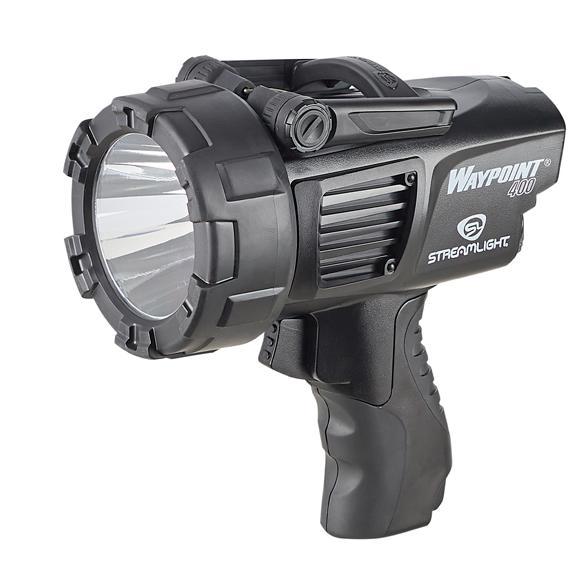 ストリームライト　068UB　ウェイポイント400　充電式 標準セット(ブラック)　角度付きヘッド
