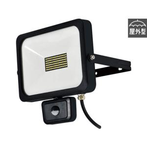 日動工業　LEDフラットセンサーライト50W　SLS-F50W｜light-kan