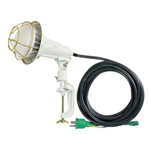 日動工業 TOL-E2005PN-50K　LEDエコビック投光器20W スライドタイプ 作業用 投光器 バイス付（球付属） 2PNCT 5m P 白｜light-kan