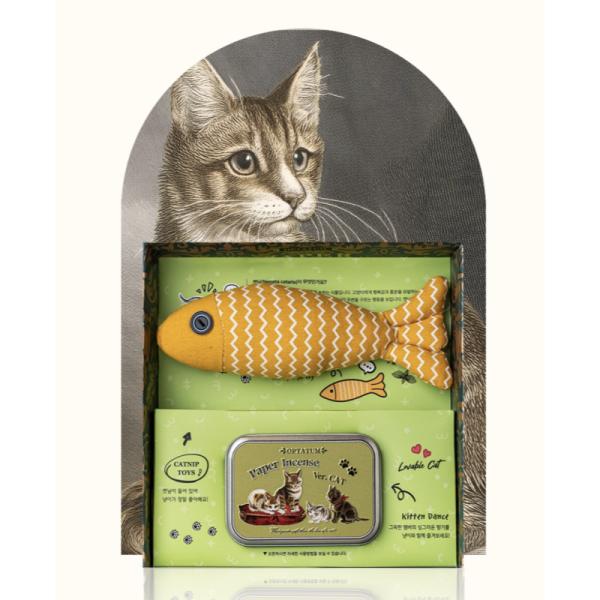 OPTATUM ペーパーインセンス VER.CAT ギフトセット 猫ちゃん ペット向け 紙のお香 フ...
