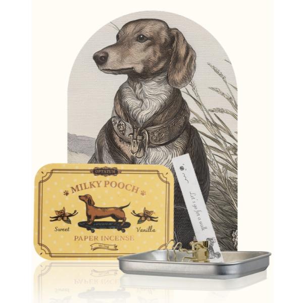 OPTATUM ペーパーインセンス VER.DOG ワンちゃん 犬 ペット向け ウッディバニラの香り...