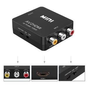 RCA to HDMI 変換 アダプター コン...の詳細画像2