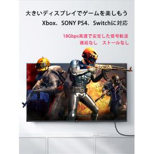 高品質 HDMI ケーブル Ver.2.0b ...の詳細画像3