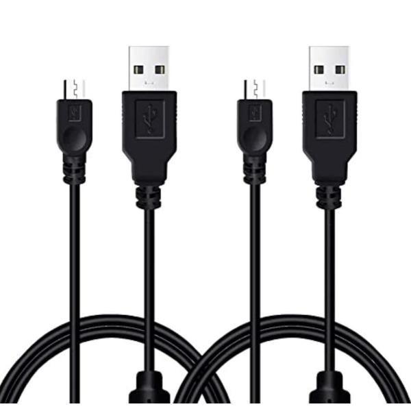 micro　USB充電ケーブル 1.8m （2本セット） 2.4A急速充電ケーブル Micro us...