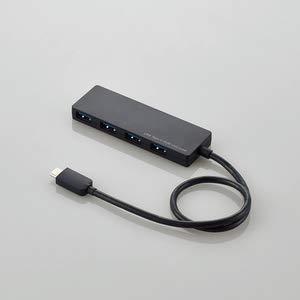 エレコム USB3.1(Gen1)HUB Type-C Aメス4ポート バスパワー 30cmケーブル...