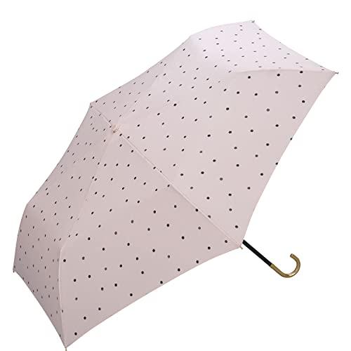 Wpc. 雨傘 ミルキードット ミニ ピンク 折りたたみ傘 50cm レディース 晴雨兼用 大人可愛...