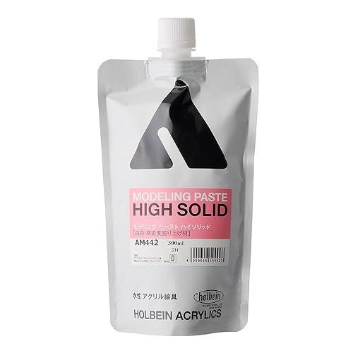 ホルベイン アクリリックメディウム AM442 300ml モデリングペーストハイソリッド〈白色高密...