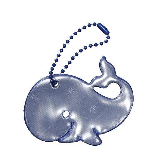 Glimmis グリミス くじら ブルー BL 北欧 リフレクター 反射 キーホルダー 再帰性反射素...