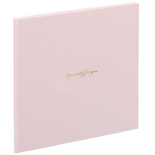 ナカバヤシ ファイル Vカットマット写真台紙 2L判2面 スクエアタイプ ピンク VM2L-301-...