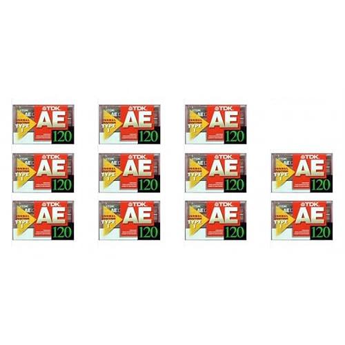 TDK 11本セット カセットテープ AE-120X11F 120分 いい音設計
