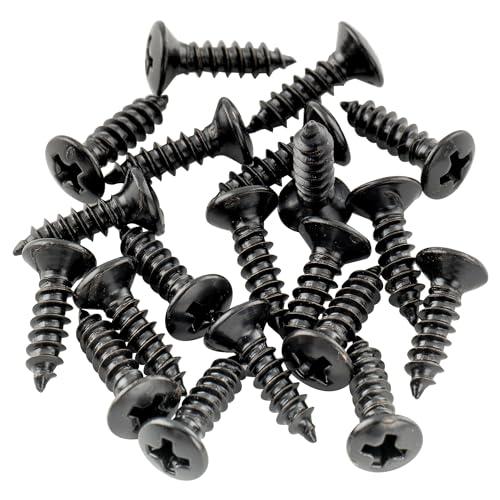 Musiclily Basic 2.5x10mm 金属 ミリ規格ピックガード ジャック ビス スレッ...