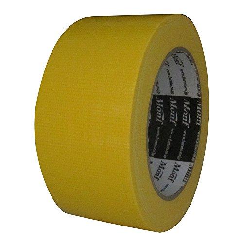 古藤工業 Monf No.8015 カラー布粘着テープ 黄 厚0.2mm×幅50mm×長さ25m