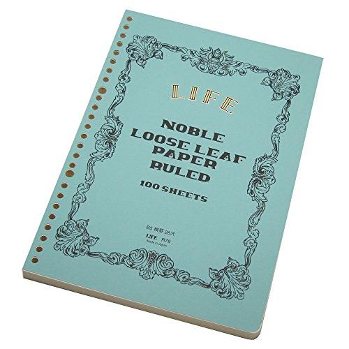 ライフ ノーブル ルーズリーフ 横罫 B5 R79