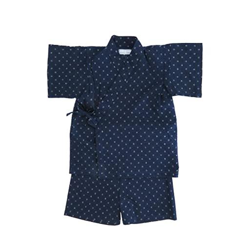 エーエヌエス 子供甚平 こどもじんべい 男の子 80 90 95 綿100 Percent 日本製 ...