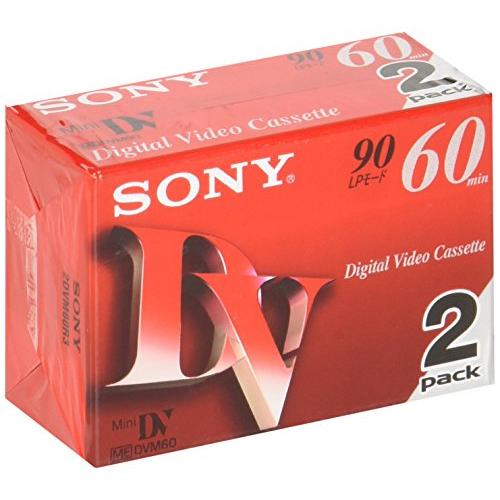 ソニー ミニデジタルビデオカセット 2巻パック 2DVM60R3