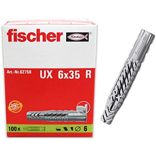 フィッシャー UXプラグ UX 6 × 35R (100本入り) 62756