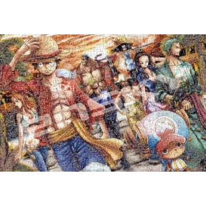 エンスカイ(ENSKY) ONE PIECE ワンピースモザイクアート【上陸】 50×75cm ジグソーパズル 1000ピース JIGSAW P