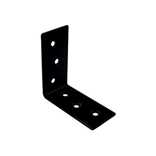 ダイドーハント(DAIDOHANT)補強金物 ジョイント金具2ｘ4(ツーバイ)サポート L型 黒塗装...