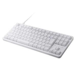 エレコム メカニカルキーボード Leggero 有線 フルサイズ Nキーロール
