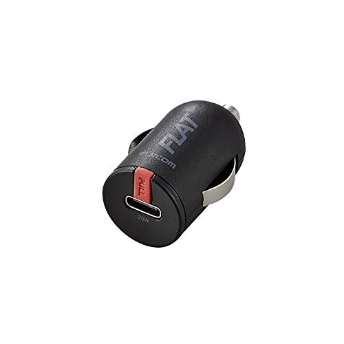 エレコム(ELECOM) カーチャージャー シガーソケット 20W ( USB PD対応 ) Typ...