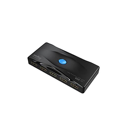 プリンストン Digizo 4ポートHDMI切換器 4K HDR@60fps対応 自動/手動切替【P...