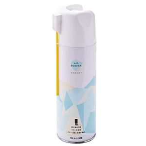 エレコム エアダスター 逆さ使用OK 390ml ECO (フロンガス不使用) 広域・ポイント噴射2WAY ノンフロンタイプ AD-ECO2WA｜HIKARIショップ