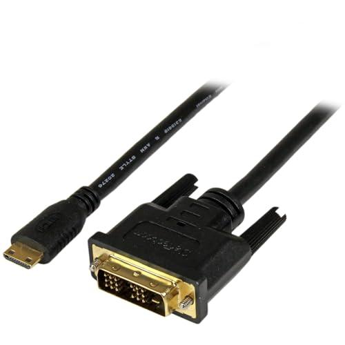 StarTech.com ミニHDMI - DVI 変換ケーブル/2m/DVI-D - Mini H...