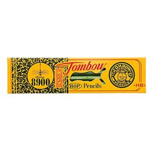 トンボ(Tombow) 鉛筆 8900 HB 1ダース 8900-HB