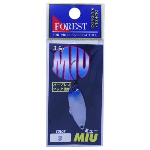 フォレスト(FOREST) ルアー MIU(ミュー) 3.5g No.02 スプーン