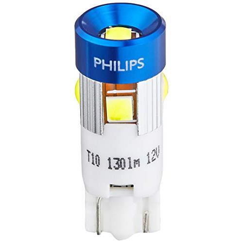 フィリップス 自動車用バルブ&amp;ライト LED ポジションランプ T10 6000K 130lm 12...