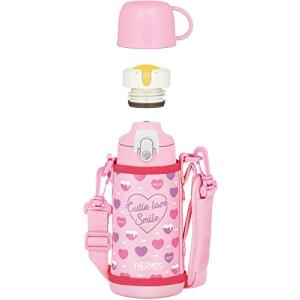 サーモス 水筒 真空断熱2ウェイボトル 0.6L/0.63L ピンクホワイト FJJ-601WF PKW