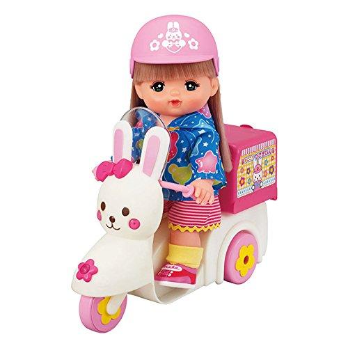 メルちゃん おせわパーツ おうちへおとどけ うさぎさんバイク