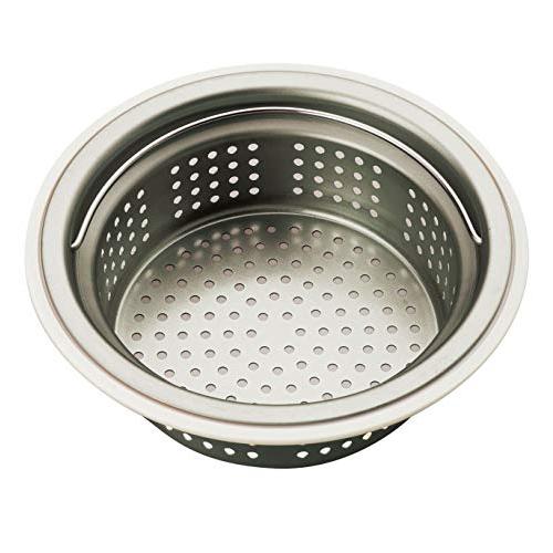 Belca 日本製 排水口 ゴミ受け ステンレス流し用浅型ゴミカゴ 135/145両用タイプ 直径1...