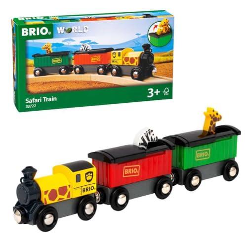 BRIO (ブリオ) WORLD サファリトレイン [3両編成] 対象年齢 3歳~ (電車のおもちゃ...