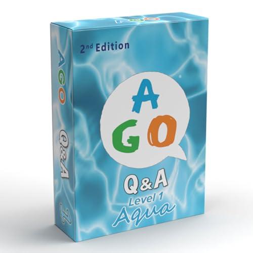 AGO Q&amp;A アクア レベル1 第2版 英語 カードゲーム