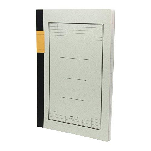ライフ ノート 統計ノート A4 N105 グレー